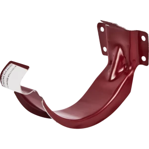 Держатель желоба карнизный сталь Интерпрофиль 80 мм 150 мм цвет вишня