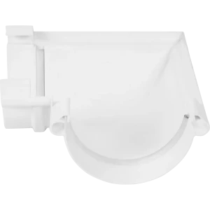 Угол желоба универсальный на 90° цвет белый