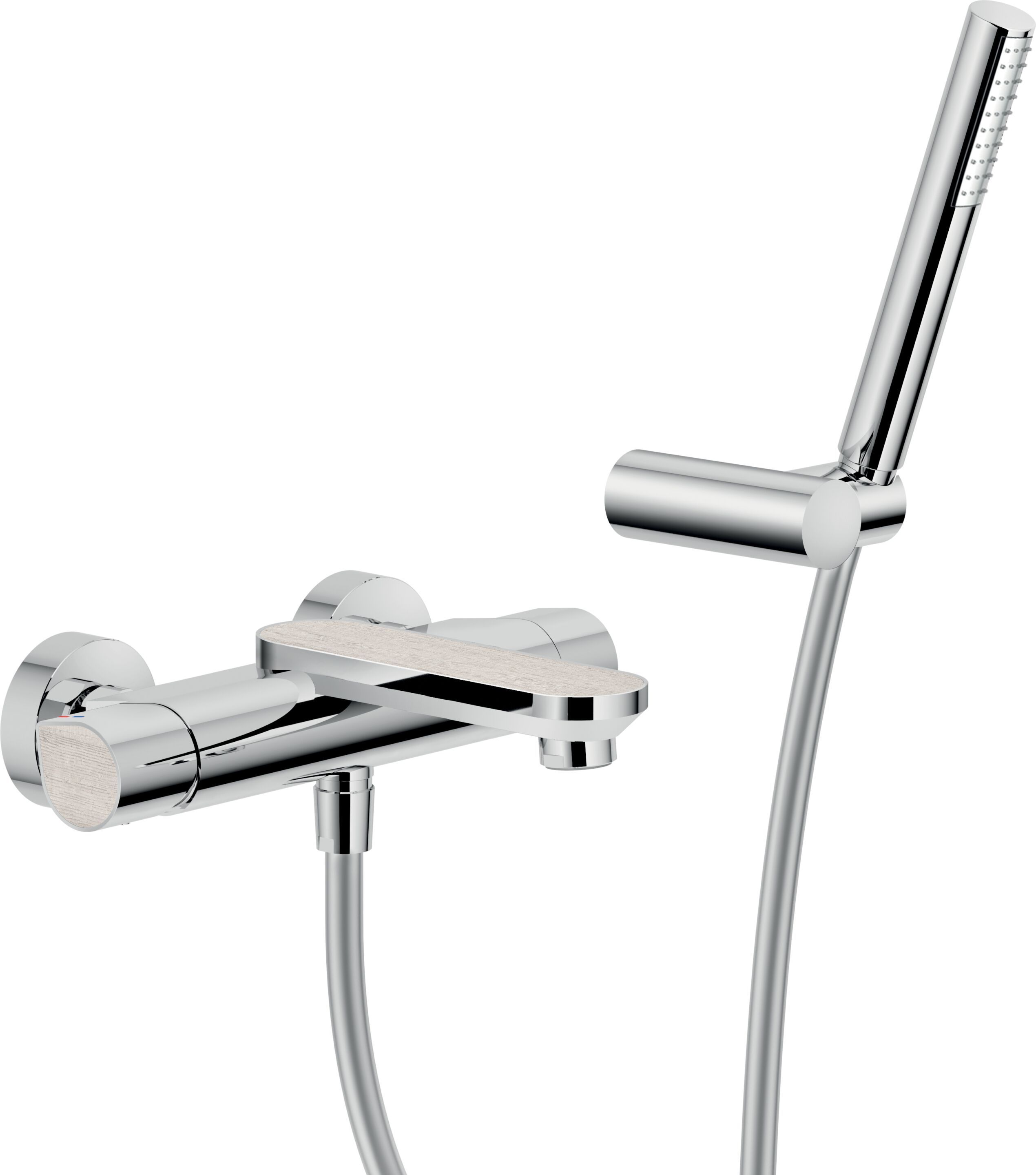 Однорычажный смеситель для ванны с ручным душем Nobili платье ARCH-00044620 - Вид №16