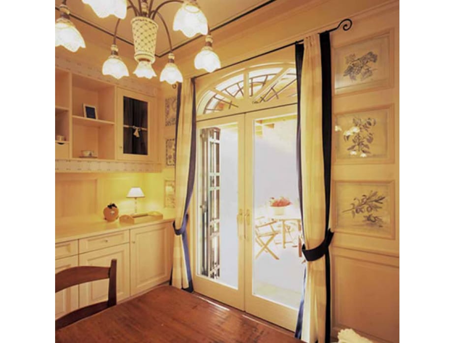 Выдвижная раздвижная дверь из красного дерева Carminati Klima 80 ARCH-00041226