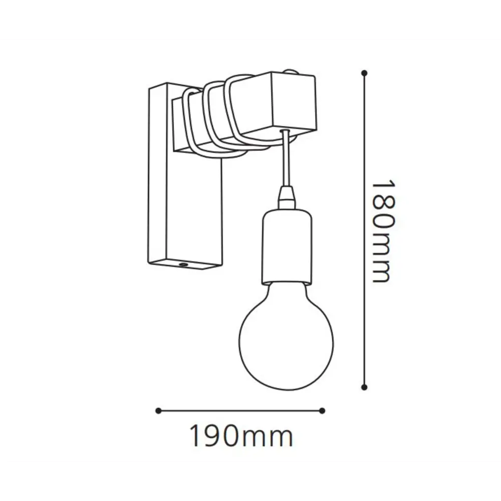 Бра Eglo «Townshend» цвет белый/дерево STLM-2107189 - Вид №9