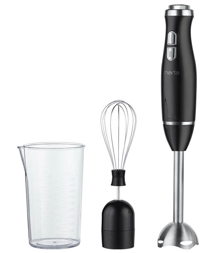 9071455 Блендер погружной MARTA MT-KP1597C серебристый STDN-0128166