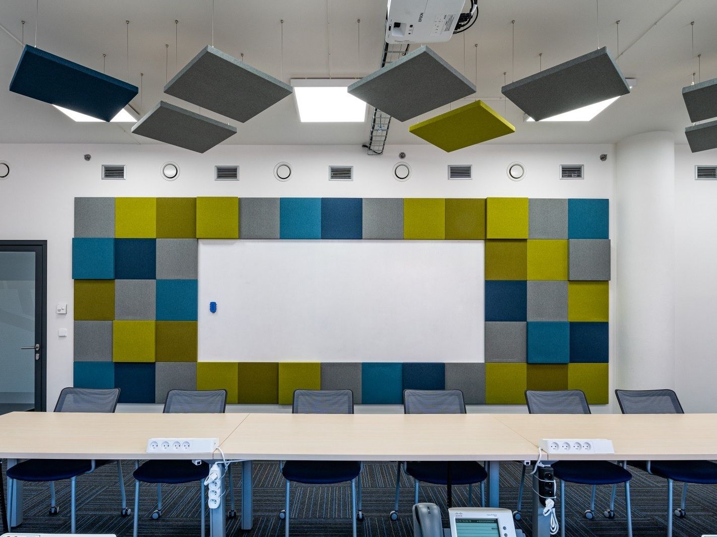 Акустическая подвесная панель из ткани SilentLab STILL SKY - SET OF 4 ARCH-00042026 - Вид №4