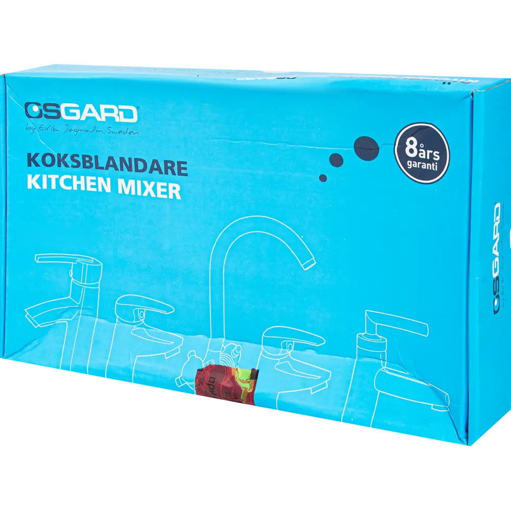 Смеситель для кухни Osgard Pira с высоким изливом цвет хром STLM-2163744 - Вид №6