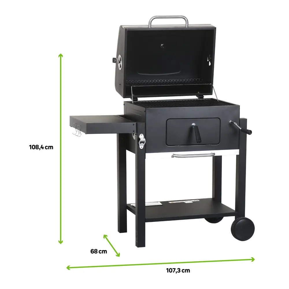Гриль передвижной Naterial Centaurus Beta 103x65x108.4 см STLM-2035951 - Вид №24