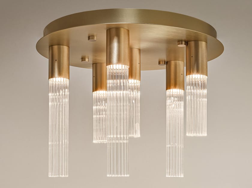 Стеклянный потолочный светильник ILFARI ARCH-00021188