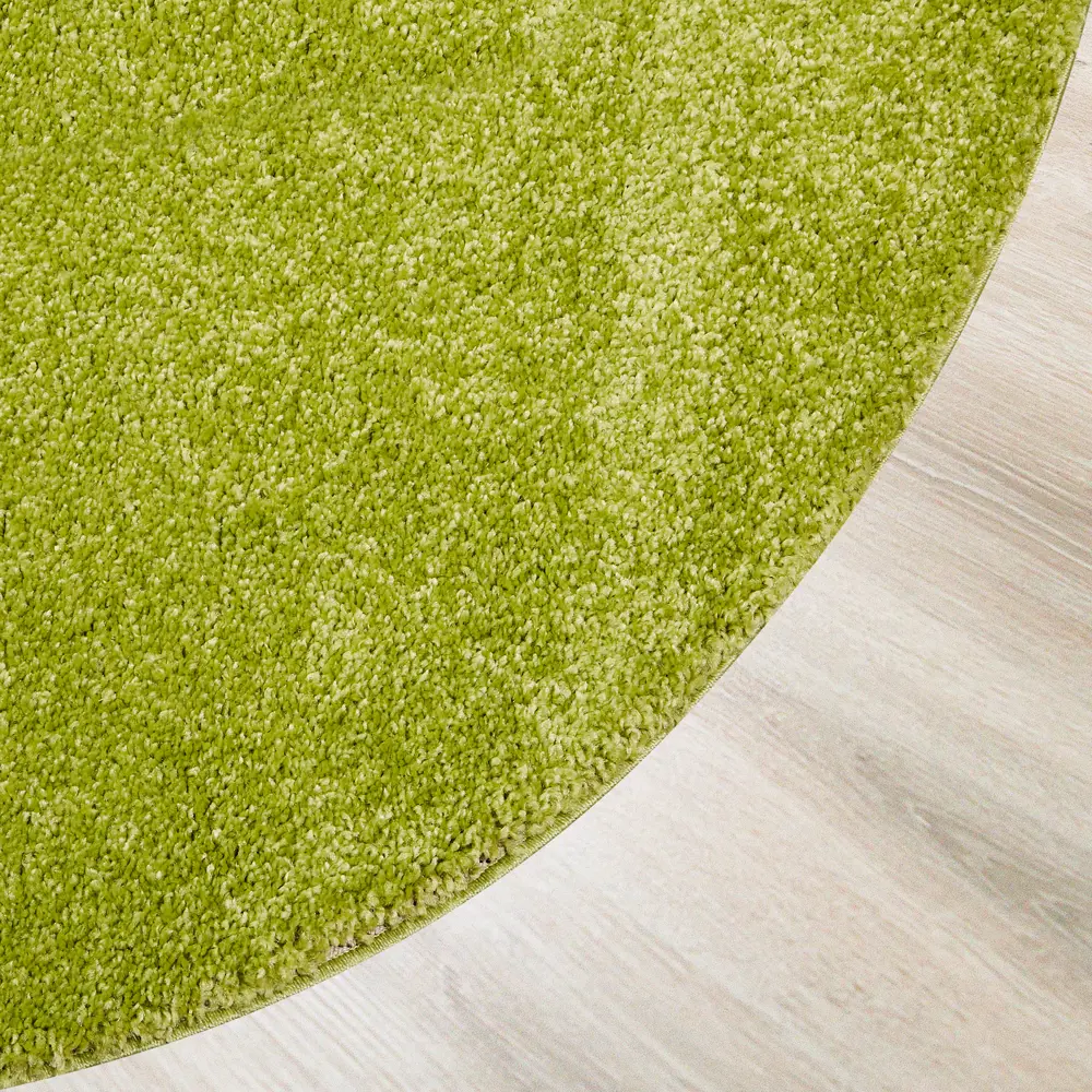KREAFORTA Shaggy Bosfor — зеленый ковер для современного интерьера 89394336 STLM-1567604 - Вид №1