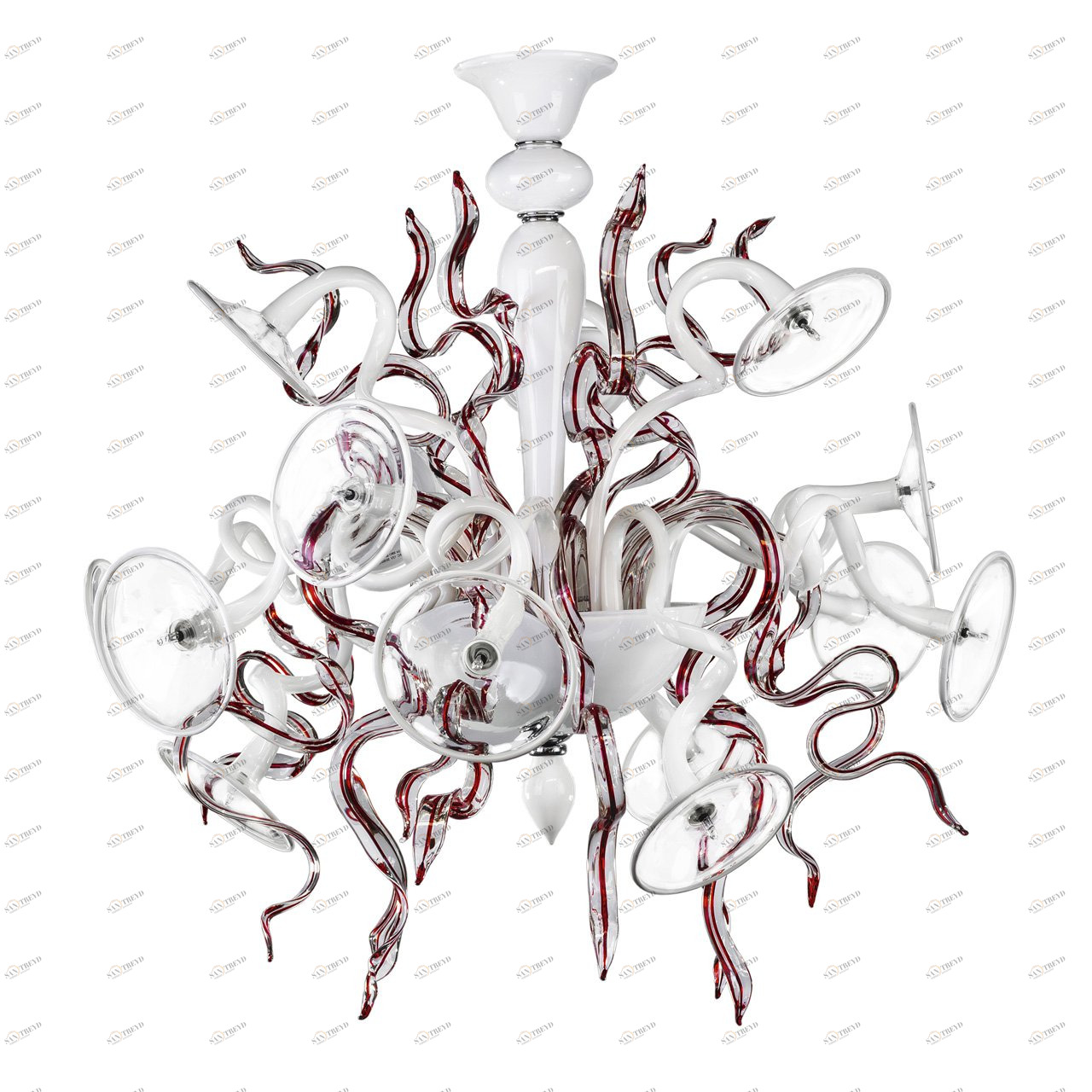 Подвесная люстра Lightstar Ricciolo 894156 LIGHTSTAR ДИЗАЙНЕРСКИЕ, RICCIOLO 057579 Белый 