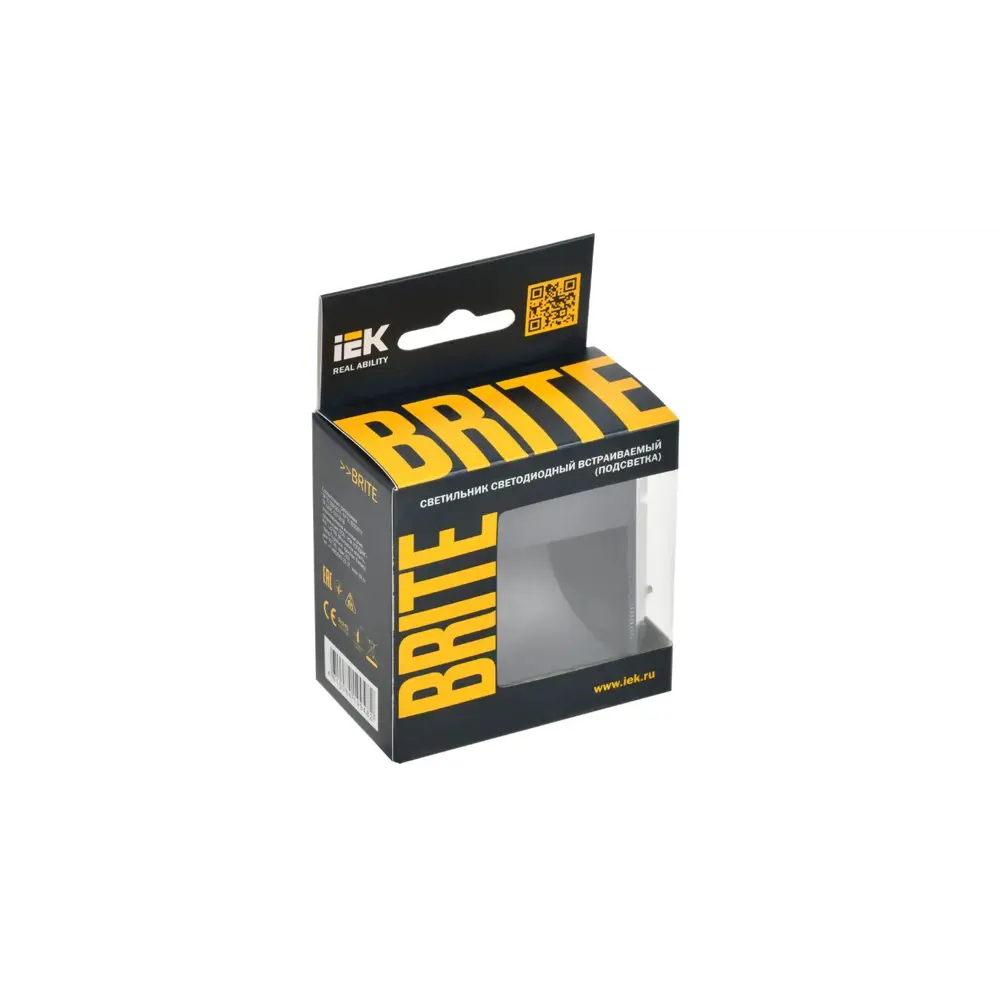 Подсветка LED встраиваемая IEK Brite цвет маренго 89361872 STLM-2005682 - Вид №3