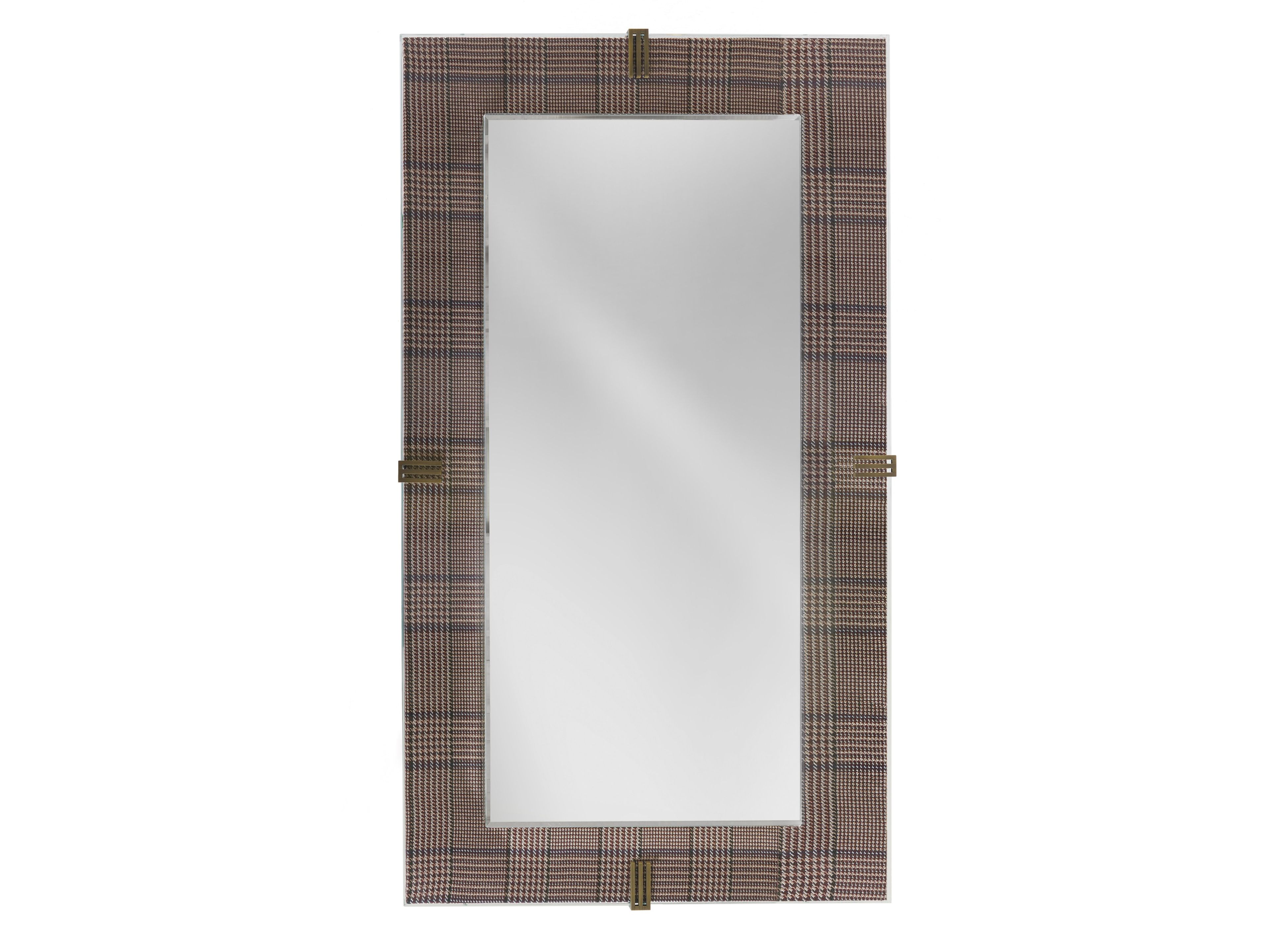 Прямоугольное зеркало с рамкой из ткани и стекла ETRO Home Interiors RENÉ ARCH-00114332 - Вид №2