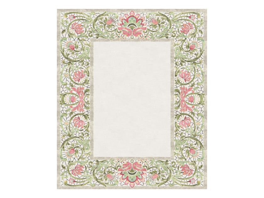 Прямоугольный ковер ручной работы Tapis Rouge Dentelle ARCH-00038002