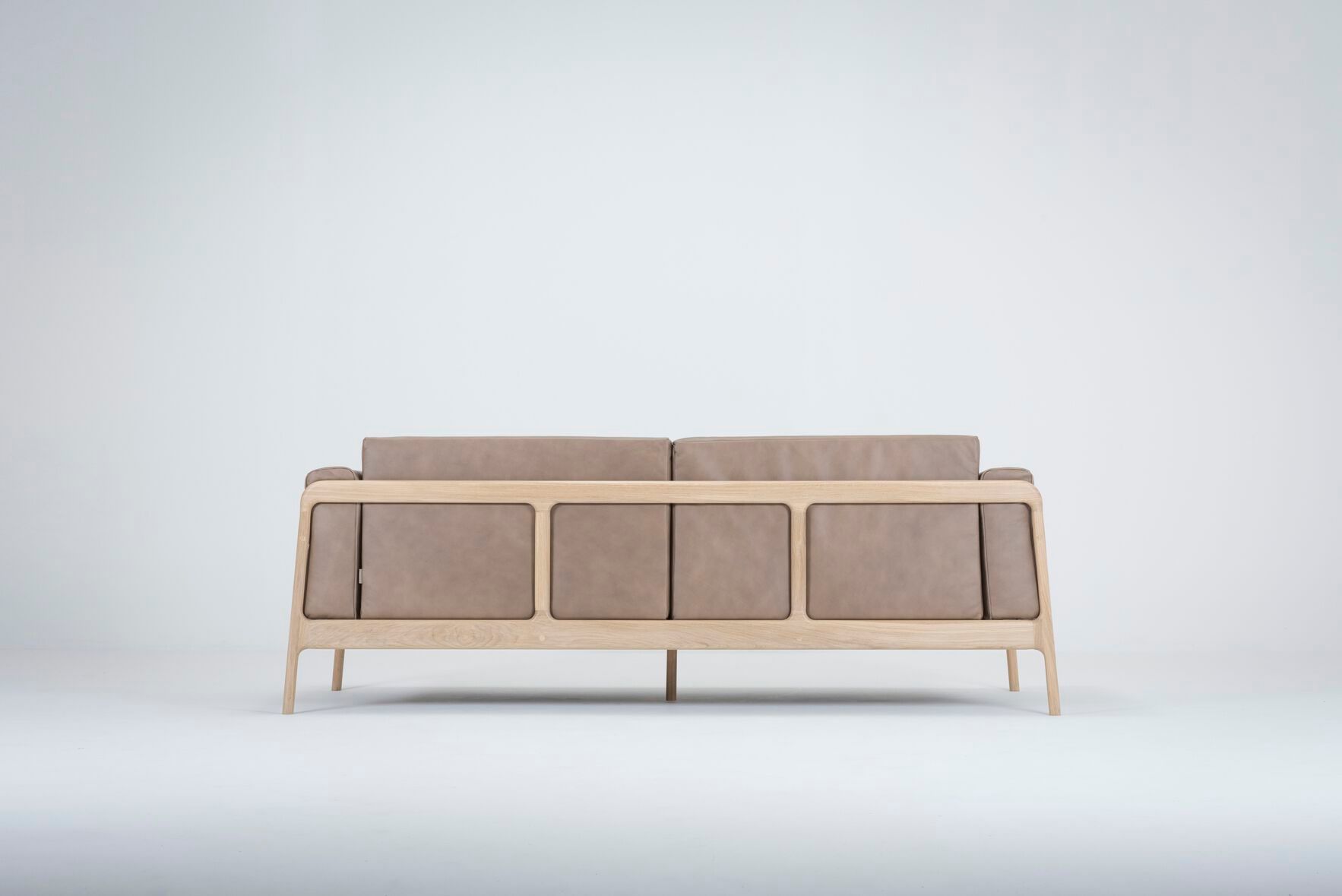 3-местный кожаный диван Gazzda Fawn ARCH-00074385 - Вид №12