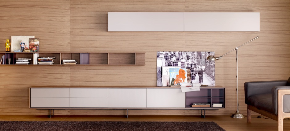 006182 Полка навесная закрытая Aura Treku  - Вид №2