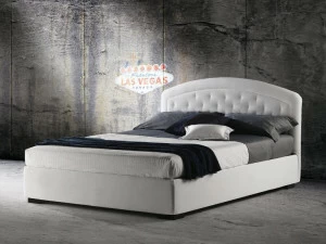 Milano Bedding Съемная тканевая кровать с мягким изголовьем