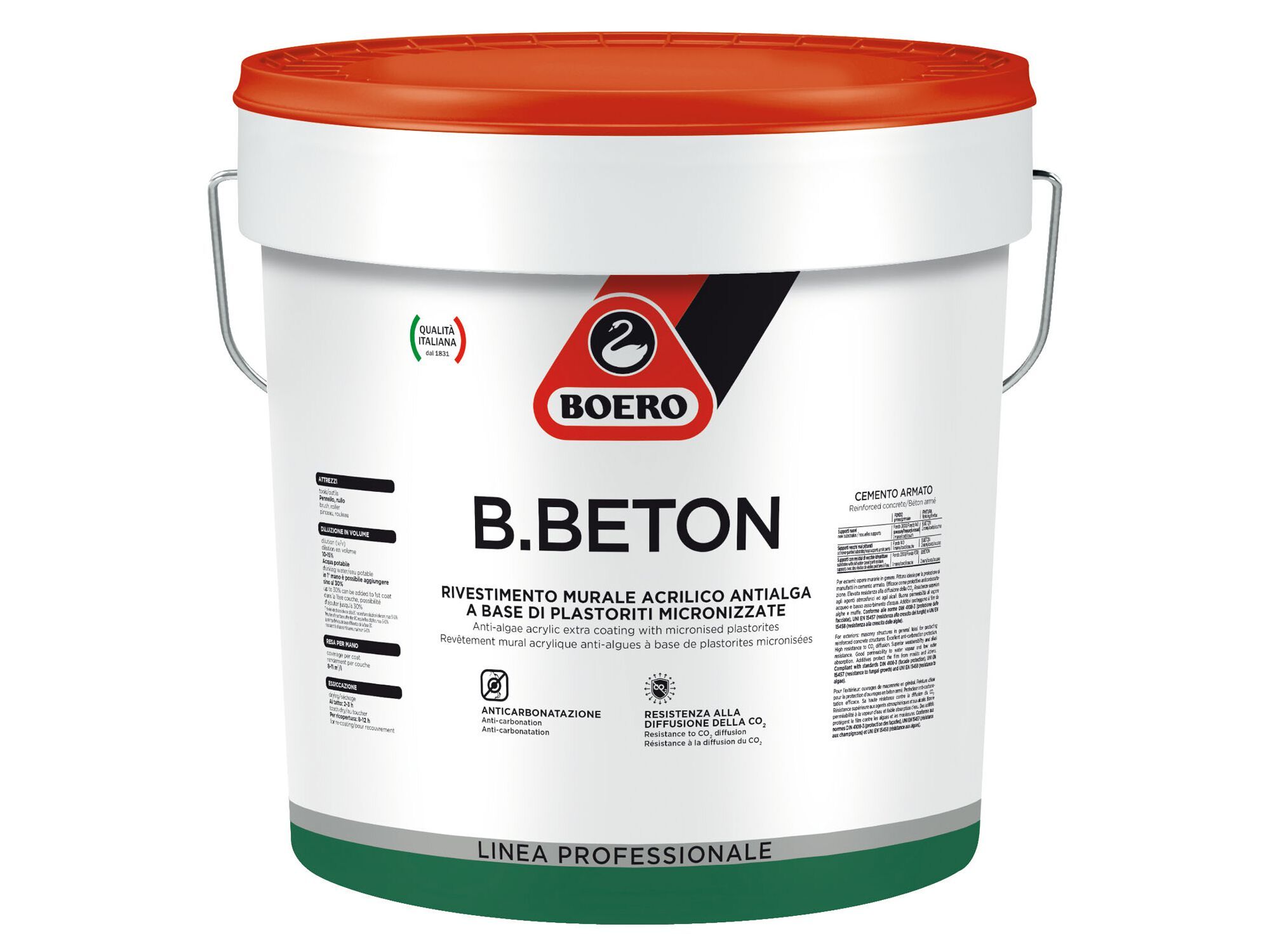 Краска для антикарбонизации железобетона Boero B.BETON ARCH-00146336 - Вид №1