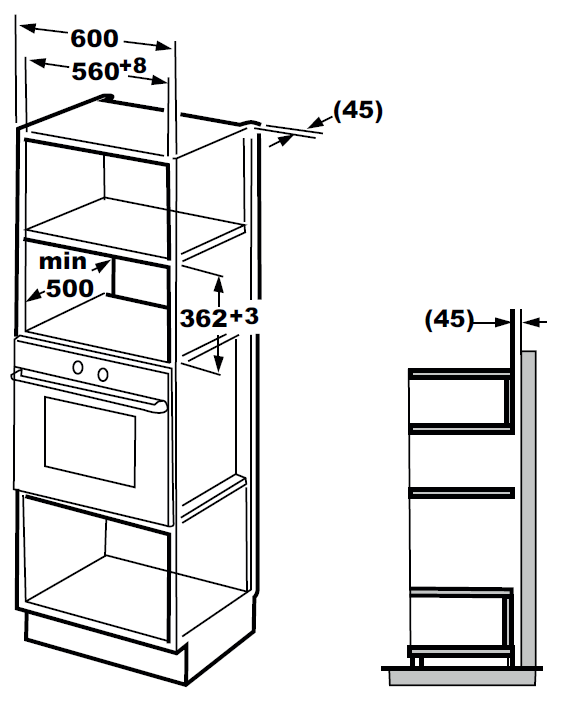 5310423 Встраиваемая микроволновая печь Beko BMOB17131X серебристый STDN-0073723 - Вид №10