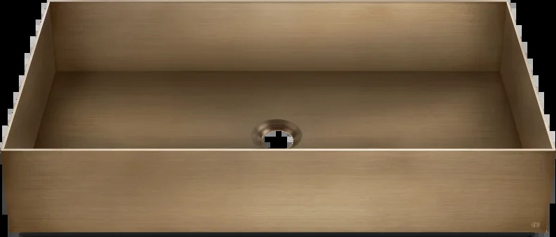 Умывальник 54606 726 Gessi Inverso ТЕПЛАЯ БРОНЗА BR. PVD