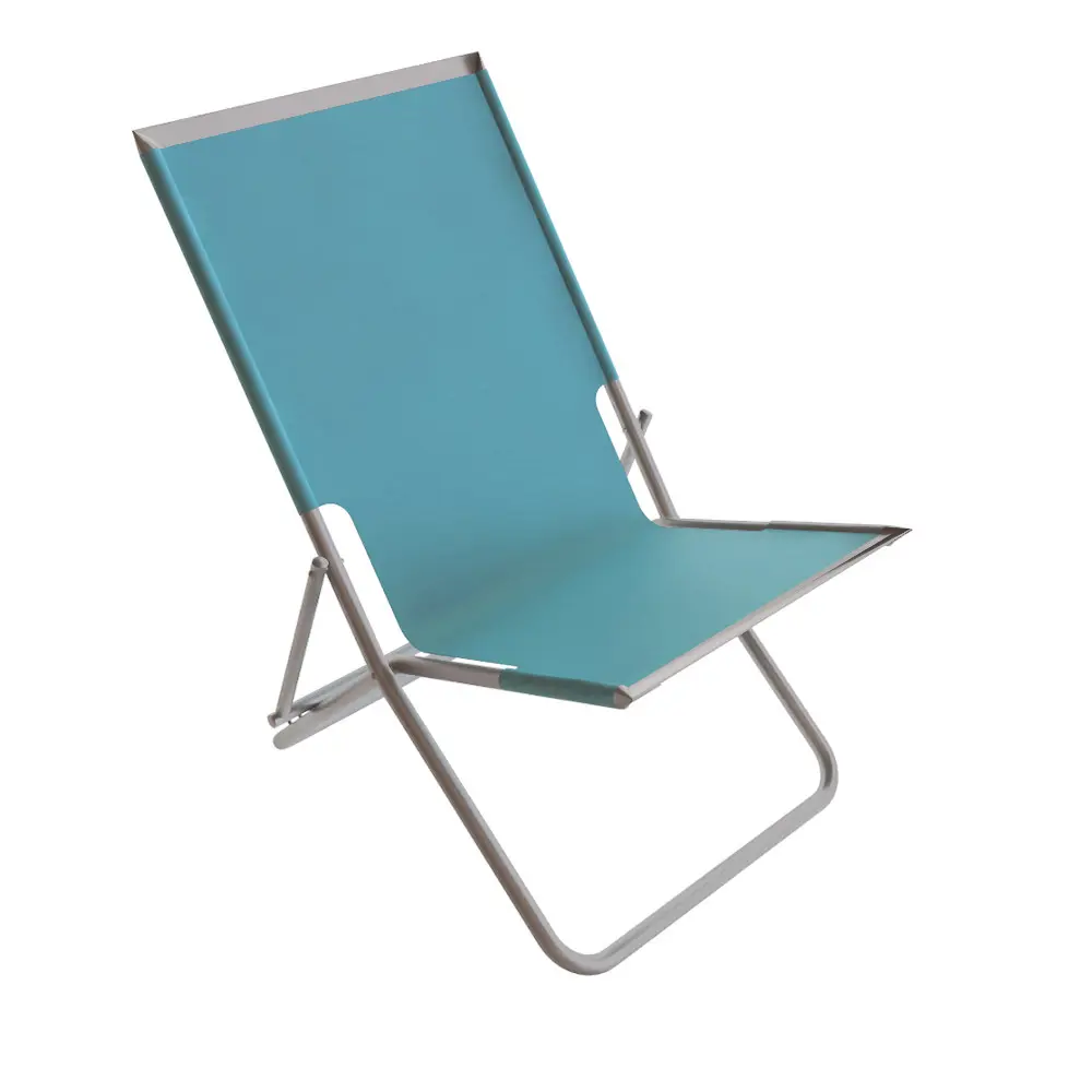 Шезлонг «Супернадежный отдых», металл/полиэстер, цвет синий UBC GROUP 5 STLM-2183603