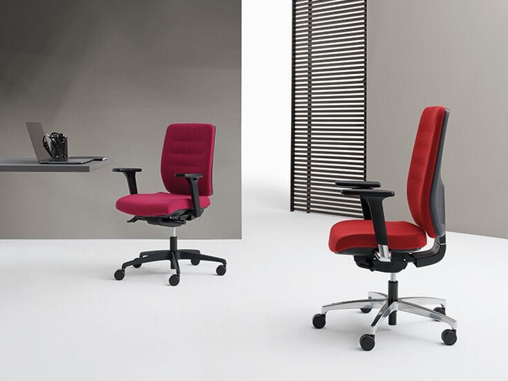 5 спиц подлокотник ткань поворотный операционный стул офис Nahu Ava ARCH-00105900 - Вид №3