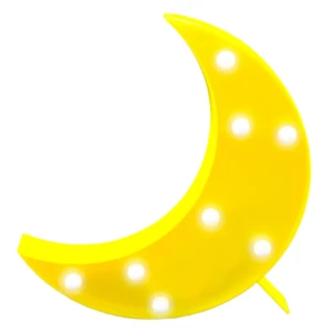 Ночник «Полумесяц» 3 Вт, цвет жёлтый