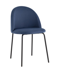 91122348 Кухонный стул 80х48х49 см велюр цвет синий коди STLM-0493072 Santreyd