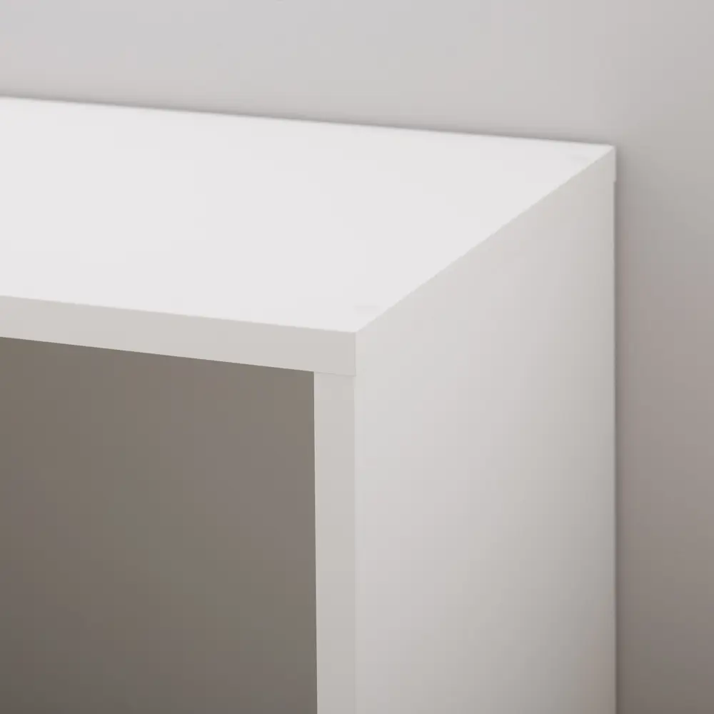 Стеллаж KONSENSA Руан 10 секций 70x173x31.7 см ЛДСП цвет белый STLM-2094368 - Вид №7