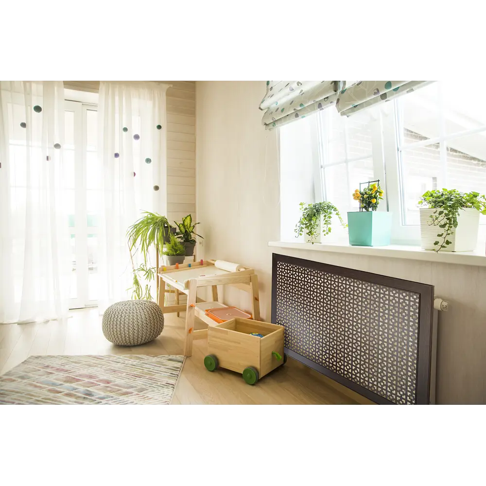 Экран радиатора для радиатора Готико 60x90 см МДФ цвет венге 89414157 STLM-2084197 Santreyd  - Вид №4