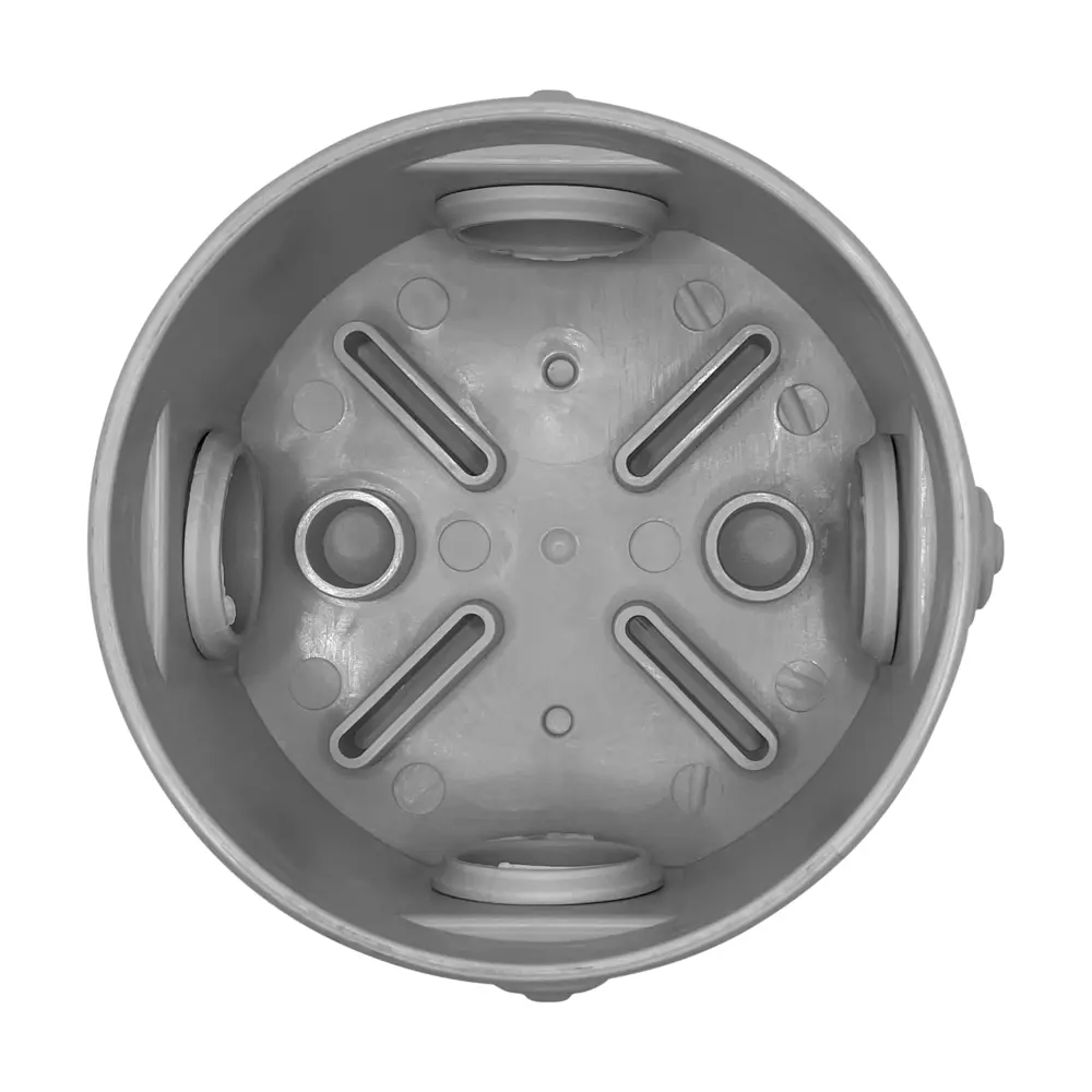 Распределительная коробка открытая Lexman D 65x35 мм 4 ввода IP55 цвет серый STLM-2067406 - Вид №1