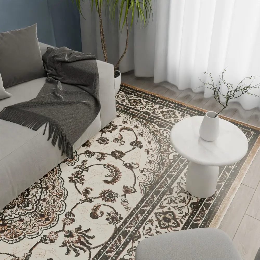 Ковер Santreyd Sahara 250x350 бежевый с ворсом 8 мм 89348885 STLM-1047373 - Вид №5