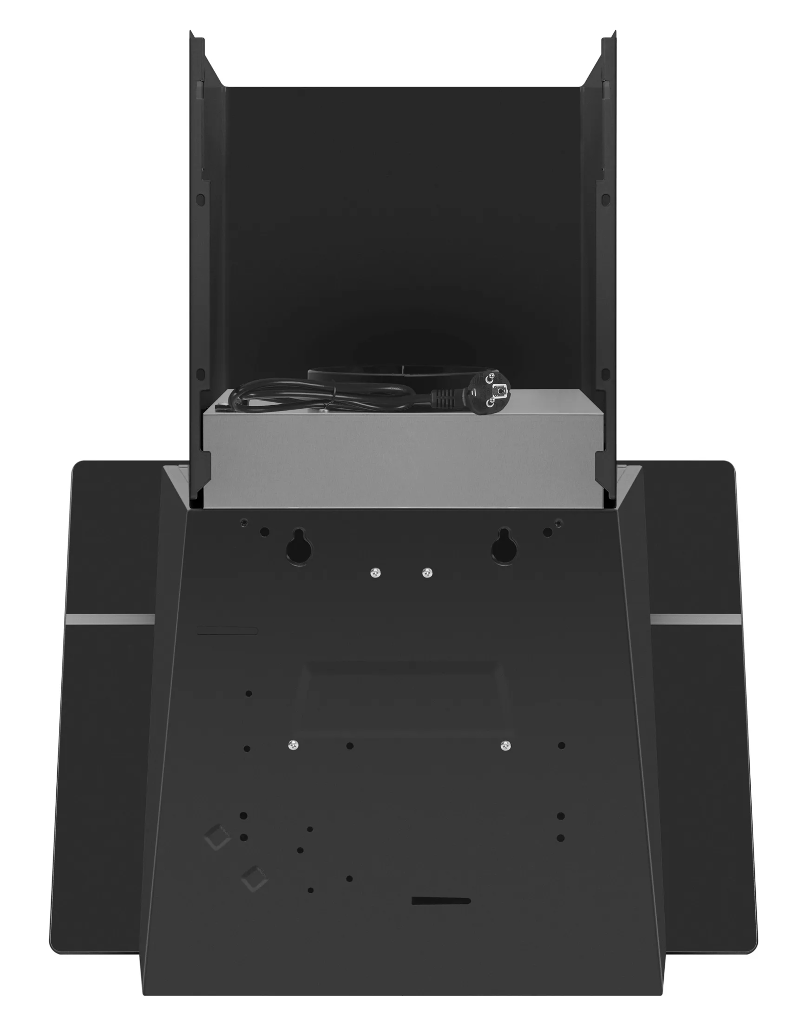 9168701 Вытяжка наклонная Meferi AIRBOX60BK ULTRA черный STDN-0024746 - Вид №9