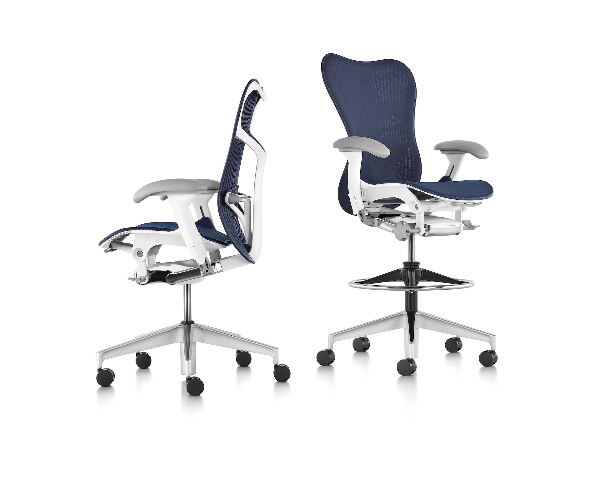 Эргономичный офисный стул из полимера Triflex Herman Miller Mirra 2 ARCH-00013167 - Вид №3