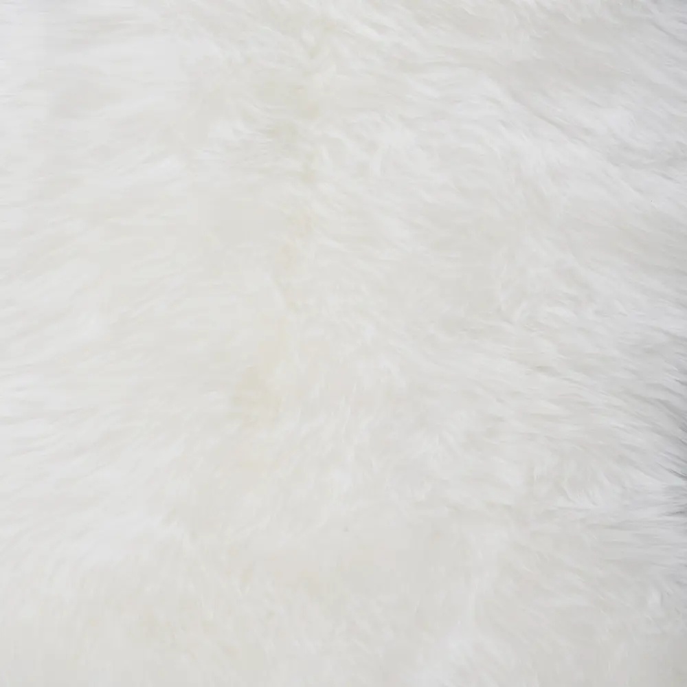 Шкура Овечья одинарная 50x80 см шерсть цвет белый Santreyd STLM-2197111 - Вид №1