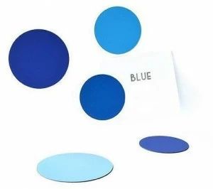 Groovy Magnets Магниты Circles M-cc-blue