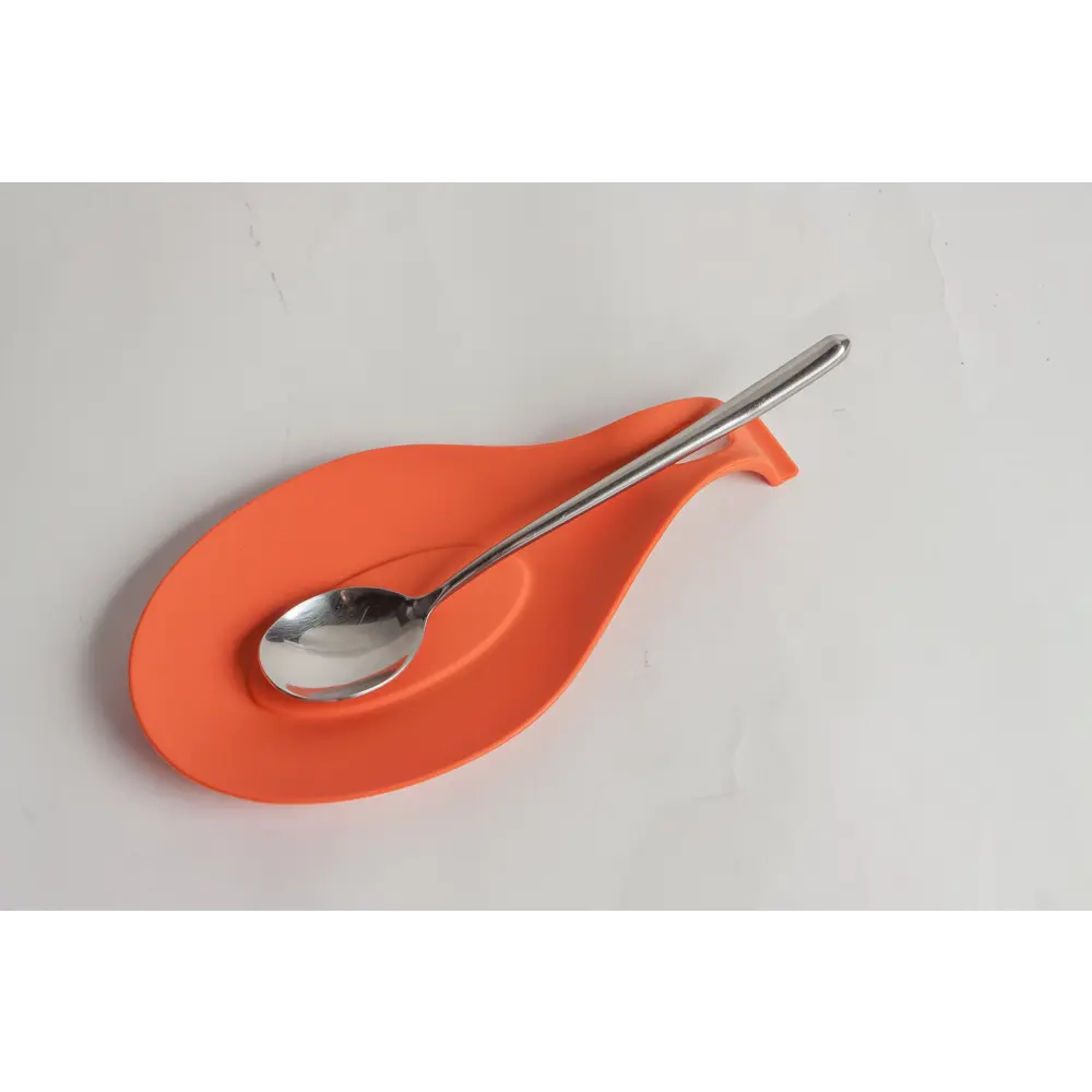 Подставка под ложку силиконовая 23x13 см цвет коралл Santreyd STLM-2088699 - Вид №2