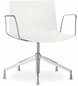 arper 5-спицевый стул с подлокотниками Catifa 53