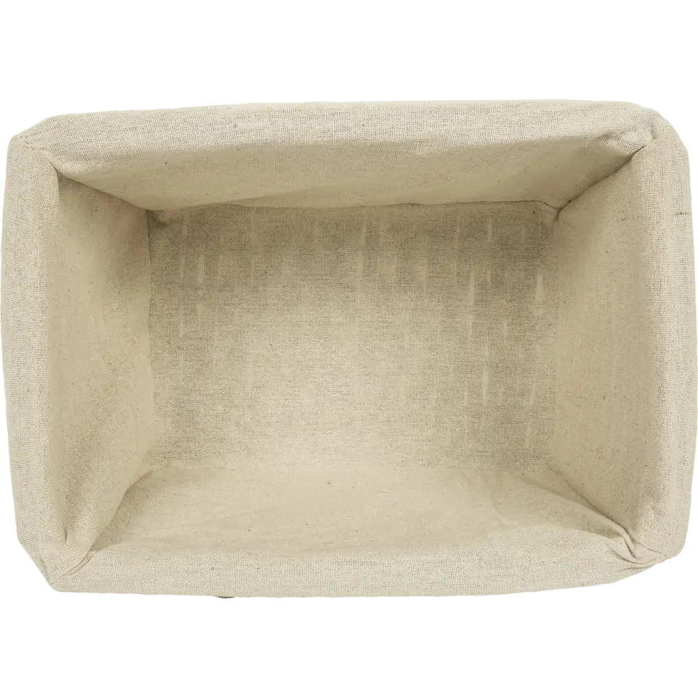 Корзина Ива с декоративным чехлом 30x16x21 см плетенье цвет коричневый STORIDEA STLM-2149513 - Вид №1