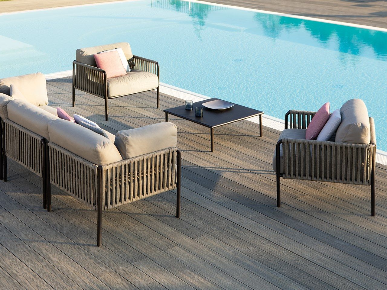 Стул для сада из акриловой ткани Vermobil Ки-Уэст ARCH-00150725 - Вид №2