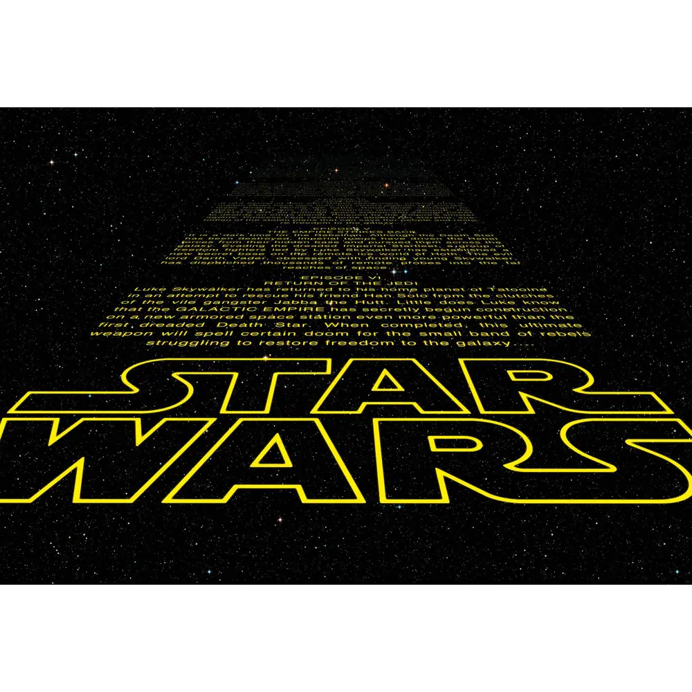 Фотопанно бумажное «Star Wars Intro» 368х254 см 17831791 STLM-2053115 Komar 