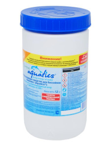 90621956 Дезинфицирующее средство для воды в бассейне 016 таблетка 1.2 л STLM-0311730 AQUATICS