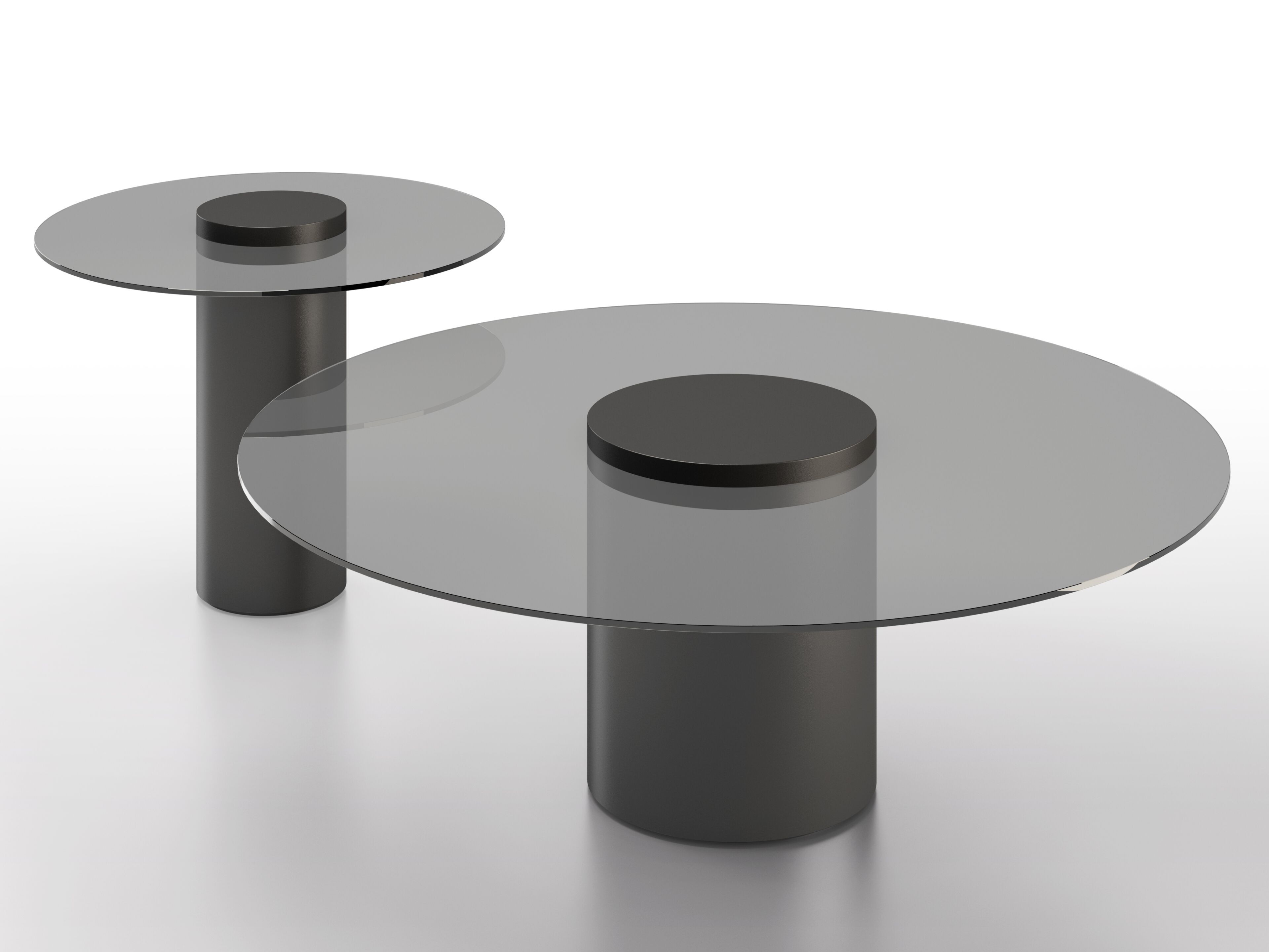 Круглый Хрустальный журнальный столик BBB LEONARDO ARCH-00031170