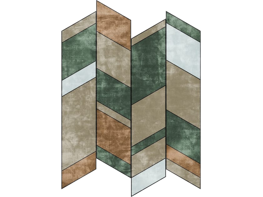 Ковер ручной работы из бамбукового волокна Sirecom Tappeti ARCH-00033092