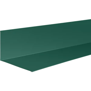 Планка примыкания верхняя 147x250x2000 мм 0.4 мм RAL 6005 зеленый