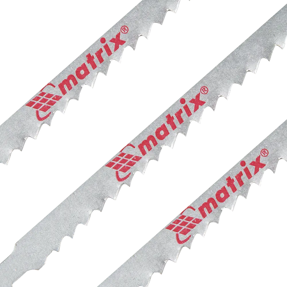 Пилка для лобзика по дереву Matrix 78142 быстрый рез, 3 шт STLM-2009443 - Вид №1