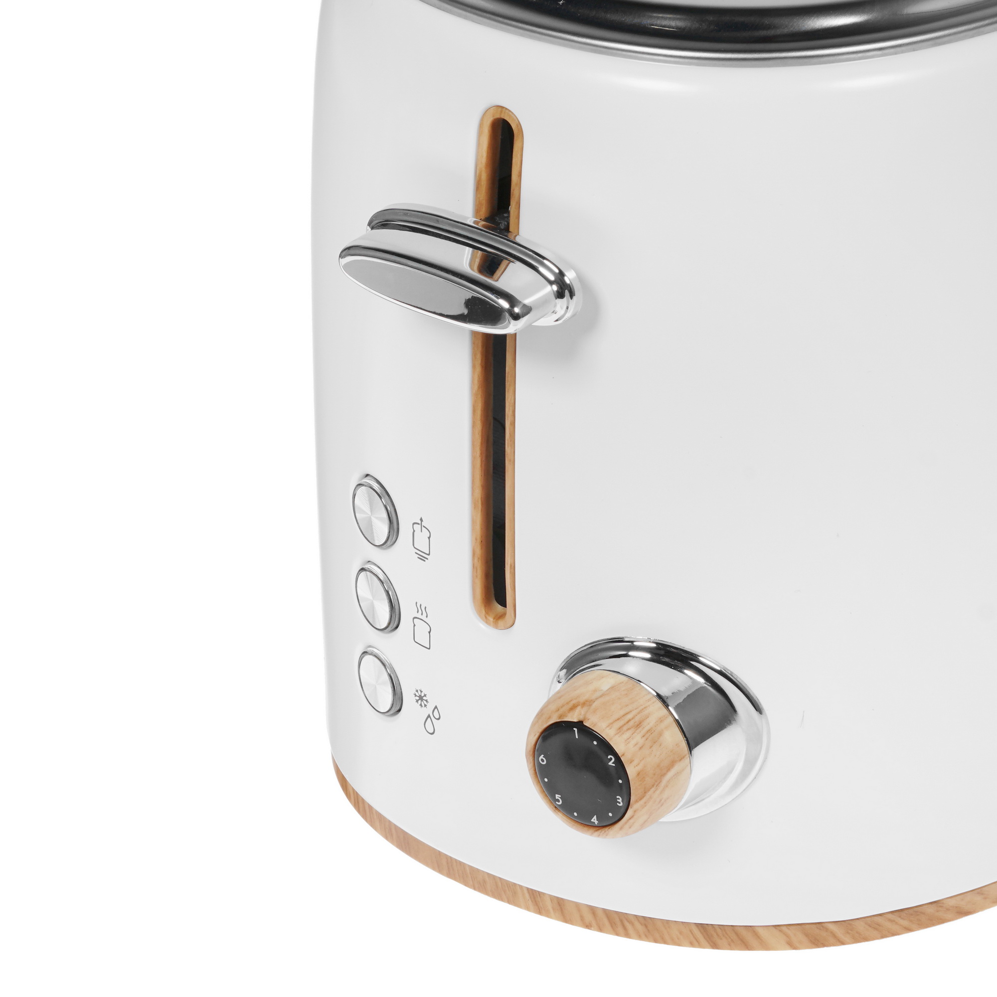 8161054 Тостер TESLER TT-240 белый STDN-0128099 - Вид №3