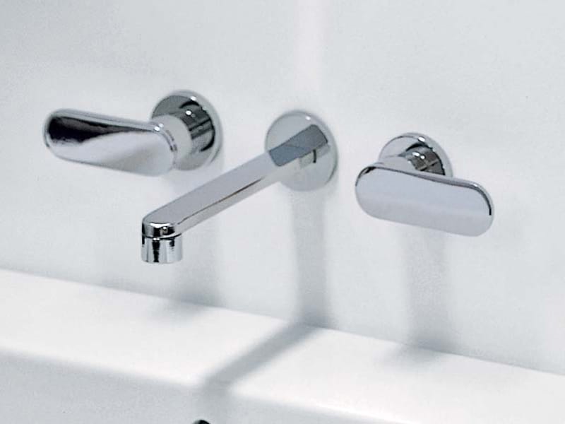 Настенный смеситель для раковины с 3 отверстиями Ceramica Flaminia ONE ARCH-00069259