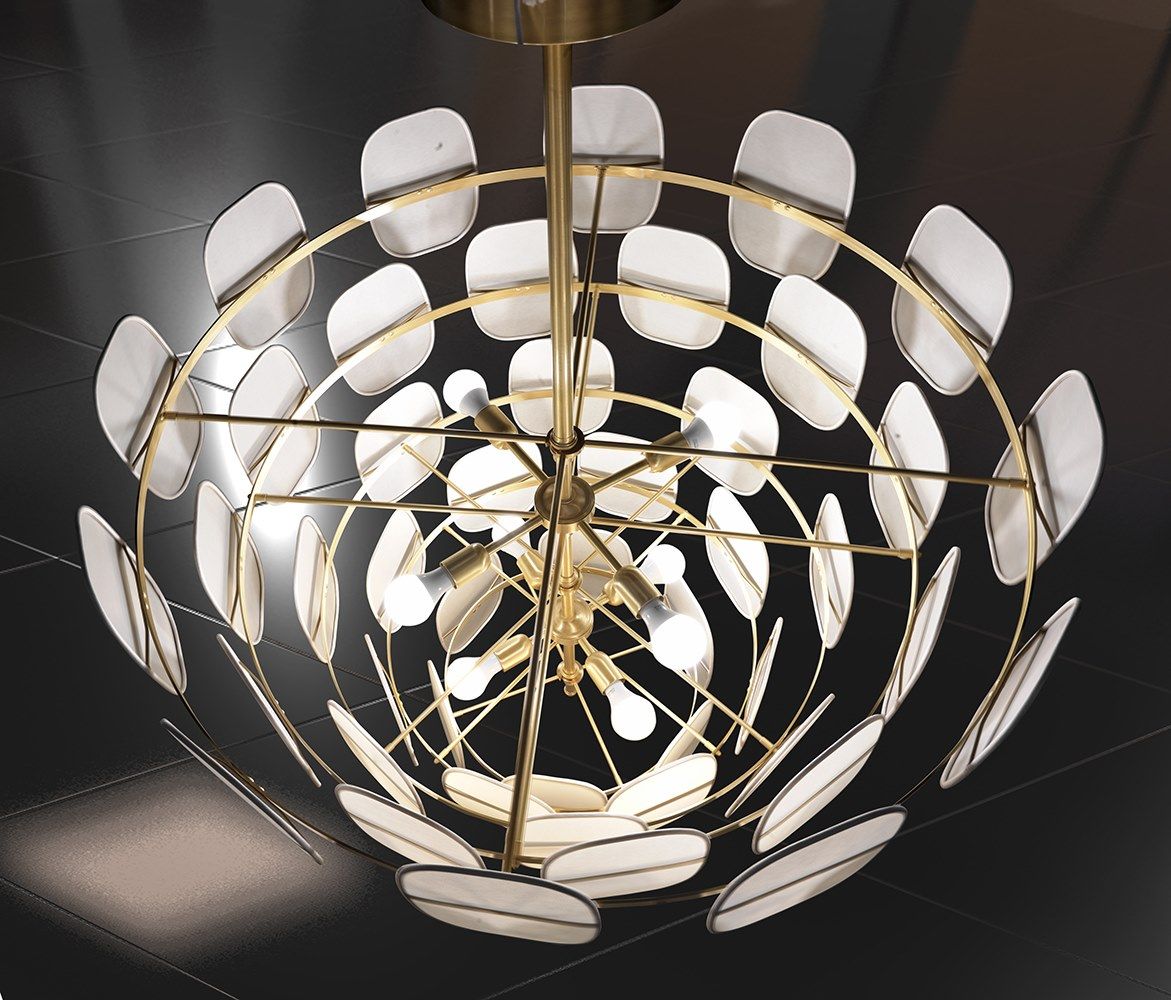 Пергаментная бумага потолочный светильник Formitalia кластер ARCH-00042060 - Вид №1