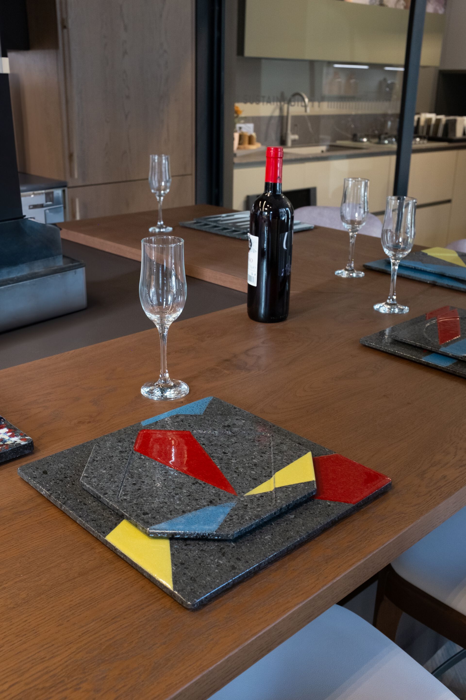 Квадратный подшерсток из лавового камня Etnea Cuorelavico Prisma ARCH-00080666 - Вид №4