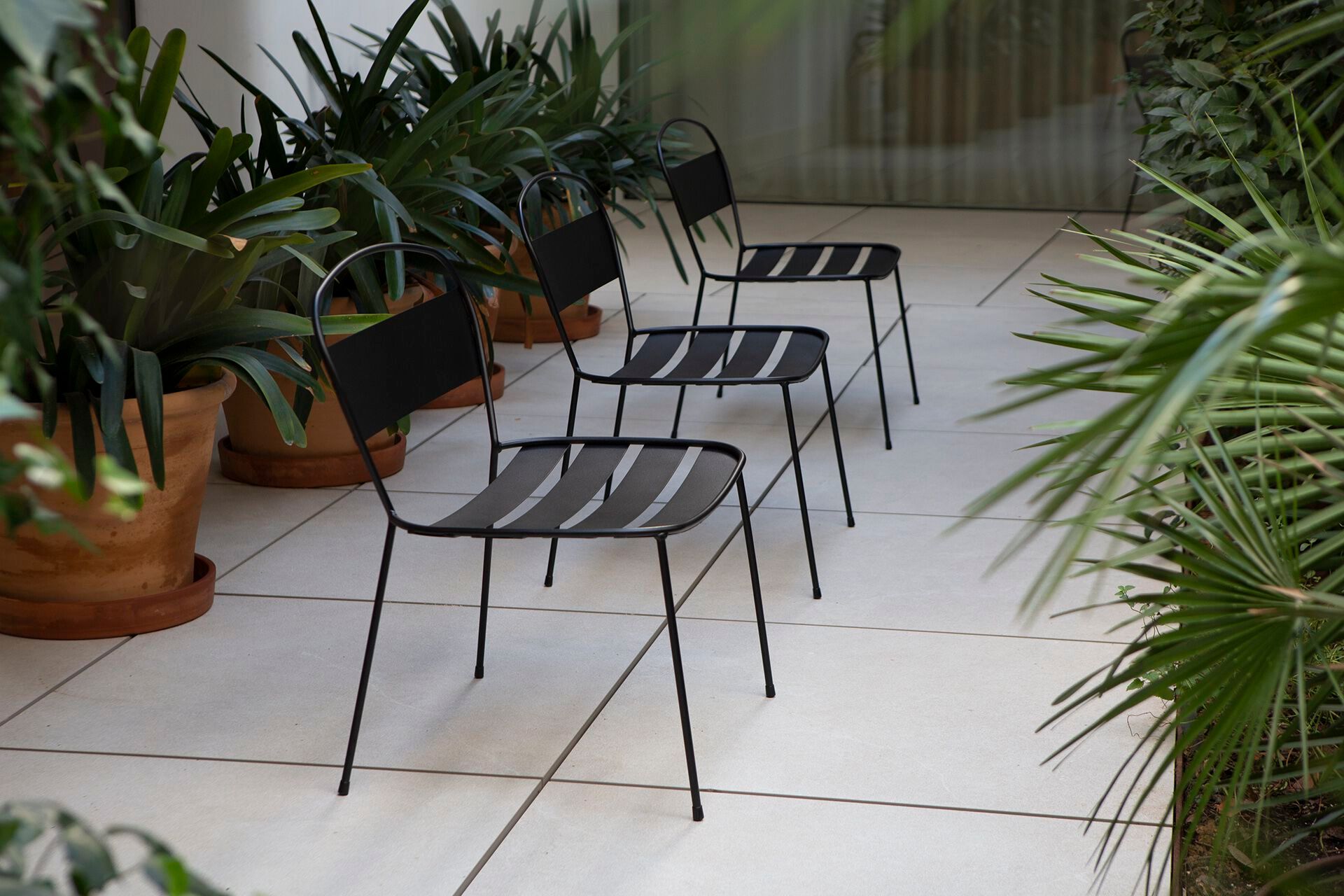 Стул для сада с порошковым покрытием iSimar Седна ARCH-00041567 - Вид №2