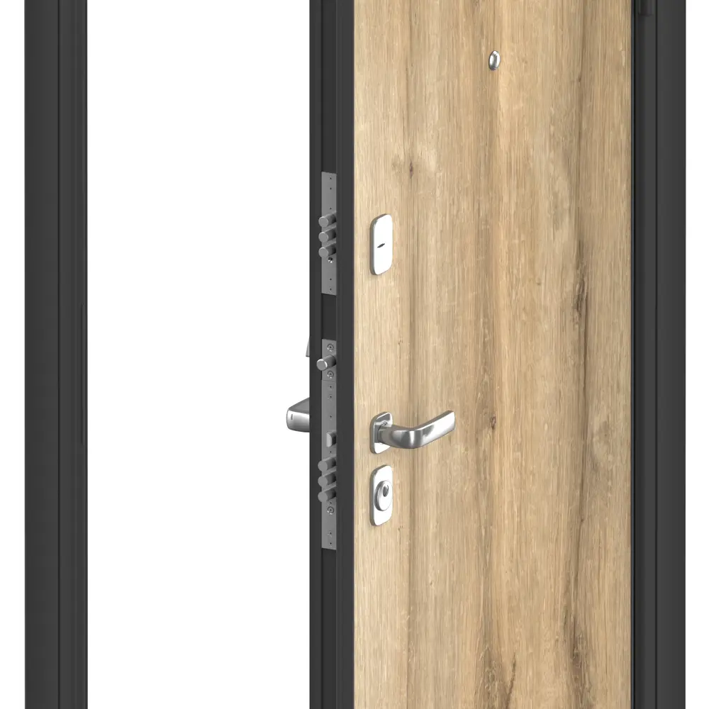 Дверь входная металлическая Премиум Плюс 89x205 см правая дуб галифакс DOORHAN STLM-2176773 - Вид №1