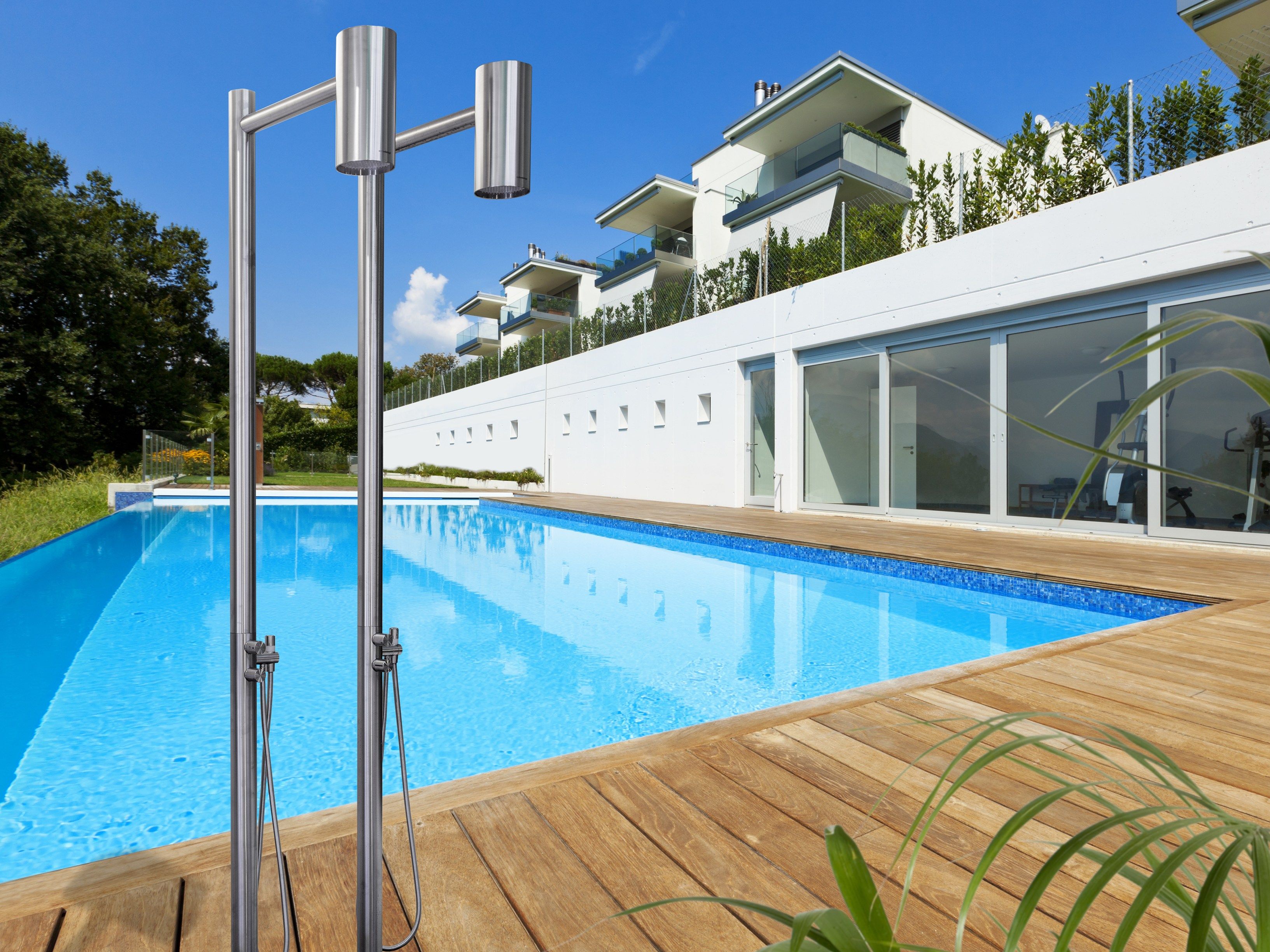 Напольная душевая колонна из нержавеющей стали с душем Antoniolupi Shawà ARCH-00027477